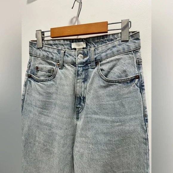 H&M High Rise Wide Leg Jeans - Picture 11 of 16